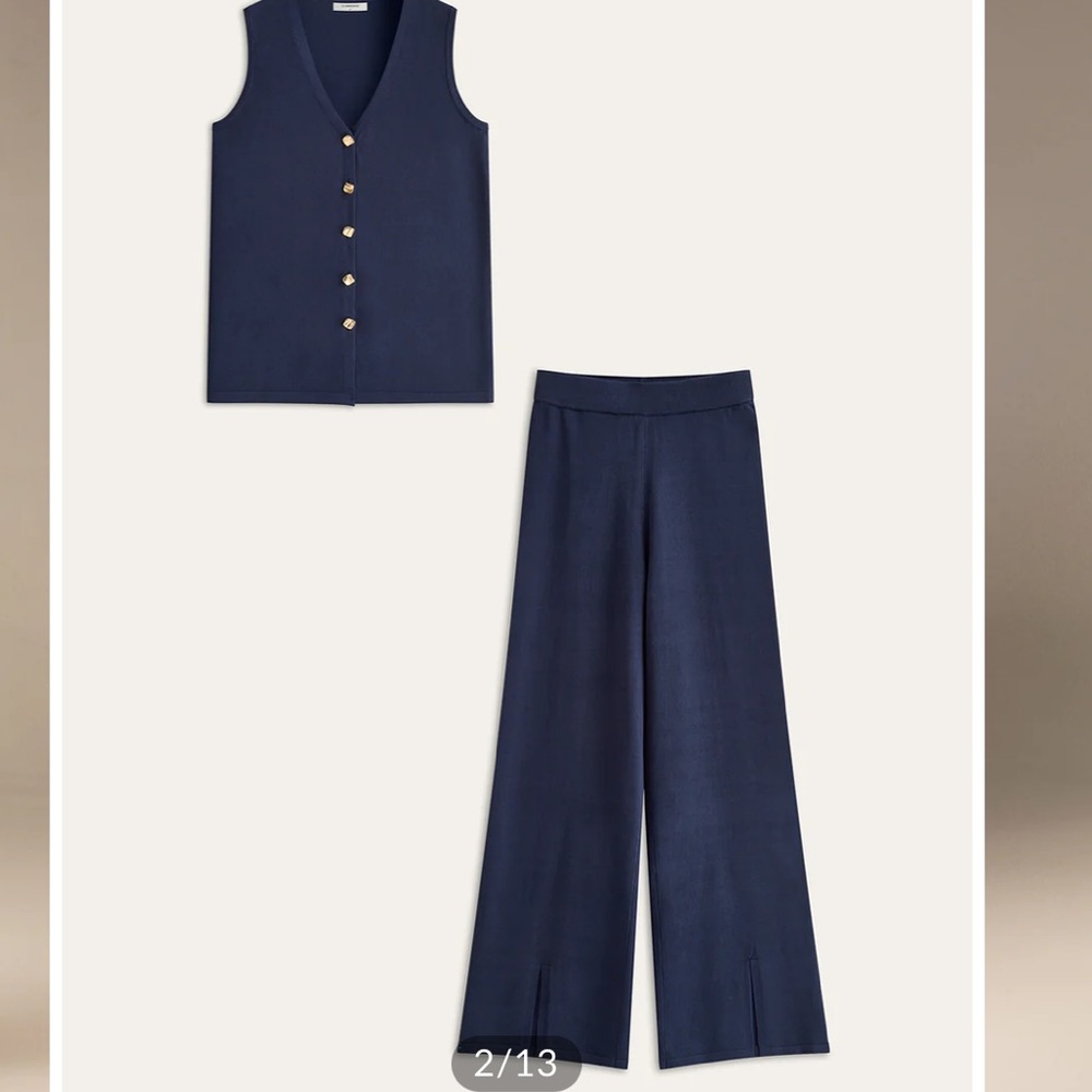 NEW Commense pant and vest two piece set - Picture 3 of 11